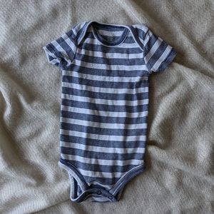 Striped Baby Onesie